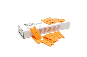 Zamienne nożyki do usuwania naklejek EZ GRIP PLASTIC RAZOR BLADE (100 szt.)
