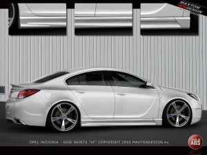 Uniwersalne dokładki progów Opel Insignia