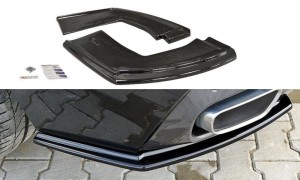 Tylne boczne splittery BMW X6 F16 M-Pack (carbon look)