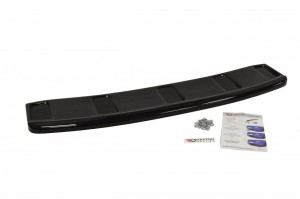 Splitter tylny srodkowy Audi A7 S-Line Polift (bez dyfuzora) (carbon look)