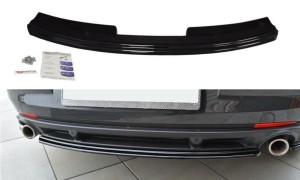 Splitter tylny srodkowy Renault Laguna MK3 Coupe (carbon look)