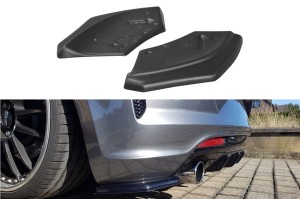 Tylne boczne splittery Volkswagen Scirocco MK3 R Polift (czarny mat)
