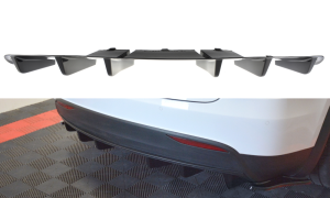 Tylny dyfuzor Tesla Model X (czarny połysk)