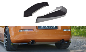 Tylne boczne splittery Nissan 350Z (czarny mat)