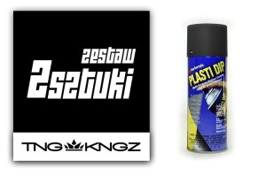 Zestaw PlastiDip do pomalowania 4 felg 14-16" - kolor czarny