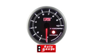 Obrotomierz AutoGauge SM Warning SMOKE 52 mm