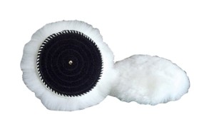 Futro polerskie LARE 150 mm z naturalnej wełny owczej