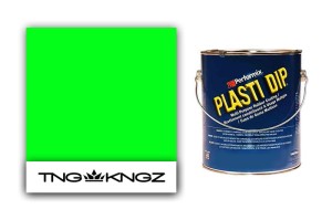 PlastiDip Blaze 1000 ml - kolor zielony fluorescencyjny