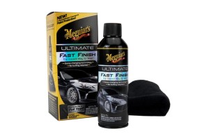 Długotrwała polimerowa ochrona lakieru Meguiar's Ultimate Fast Finish (241g + ręcznik z mikrofibry)