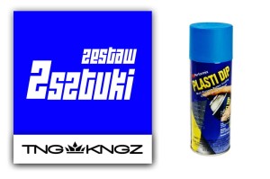 Zestaw PlastiDip do pomalowania 4 felg 14-16" - kolor niebieski