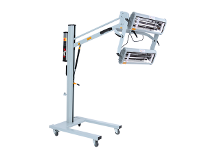 Promiennik (2,2 kW) z wyłącznikiem czasowym, na wysięgniku NTools FDS 2000 Plus