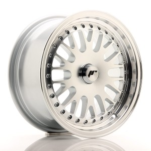 Felga aluminiowa JR Wheels JR10 15x7 ET30 BLANK Silver Machined Face
