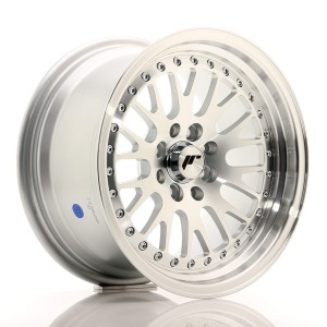 Felga aluminiowa JR Wheels JR10 15x8 ET20 4x100/108 Silver Machined Face
