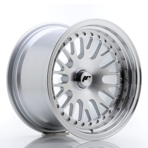 Felga aluminiowa JR Wheels JR10 15x9 ET0-20 BLANK Silver Machined Face