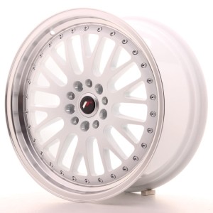 Felga aluminiowa JR Wheels JR10 18x8,5 ET45 5x112/114 White w/Machined Lip