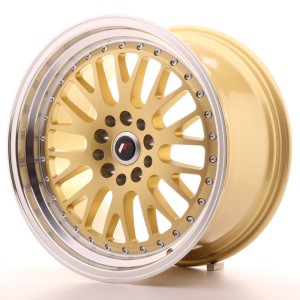 Felga aluminiowa JR Wheels JR10 18x9,5 ET35 5x100/120 Gold w/Machined Lip