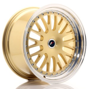 Felga aluminiowa JR Wheels JR10 19x9,5 ET20-35 BLANK Gold w/Machined Lip