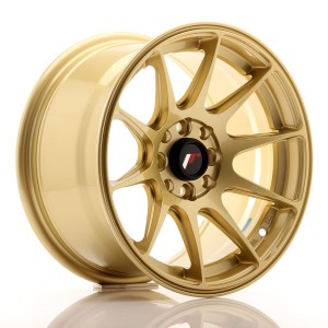 Felga aluminiowa JR Wheels JR11 15x8 ET25 4x100/108 Gold