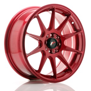 Felga aluminiowa JR Wheels JR11 17x7,25 ET35 4x100/114,3 Platinum Red