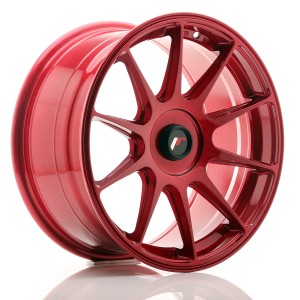 Felga aluminiowa JR Wheels JR11 17x8,25 ET35 BLANK Platinum Red