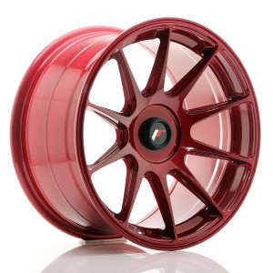 Felga aluminiowa JR Wheels JR11 17x9 ET25-35 BLANK Platinum Red