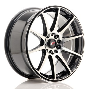 Felga aluminiowa JR Wheels JR11 18x8,5 ET40 5x112/114 Gloss Black Machined Face