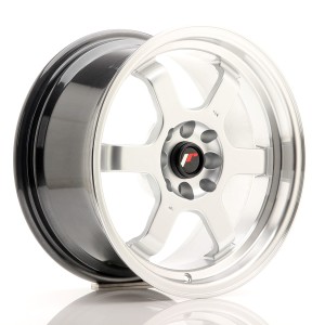 Felga aluminiowa JR Wheels JR12 16x8 ET15 4x100/114 Hyper Silver w/Machined Lip