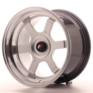 Felga aluminiowa JR Wheels JR12 16x9 ET20 BLANK Hyper Silver w/Machined Lip