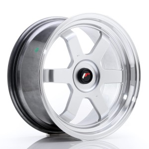 Felga aluminiowa JR Wheels JR12 17x8 ET35 BLANK Hyper Silver w/Machined Lip