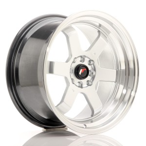 Felga aluminiowa JR Wheels JR12 17x9 ET25 4x100/114 Hyper Silver w/Machined Lip
