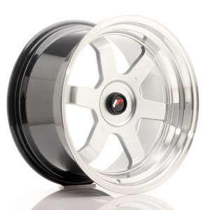 Felga aluminiowa JR Wheels JR12 17x9 ET25 BLANK Hyper Silver w/Machined Lip