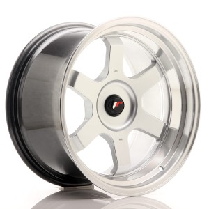 Felga aluminiowa JR Wheels JR12 18x10 ET20-22 BLANK Hyper Silver w/Machined Lip