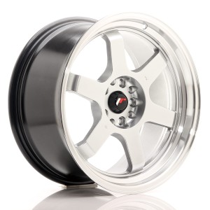 Felga aluminiowa JR Wheels JR12 18x9 ET30 5x112/114,3 Hyper Silver w/Machined Lip