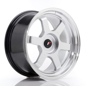 Felga aluminiowa JR Wheels JR12 18x9 ET25-27 BLANK Hyper Silver w/Machined Lip