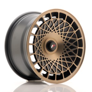 Felga aluminiowa JR Wheels JR14 15x8 ET20-25 BLANK Matt Black w/Bronze Finish
