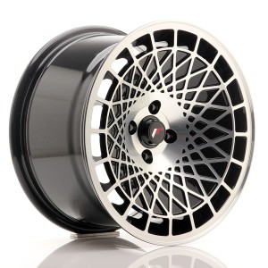Felga aluminiowa JR Wheels JR14 16x9 ET10 4x100 Gloss Black w/Machined Face
