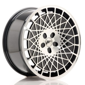 Felga aluminiowa JR Wheels JR14 18x8,5 ET35-40 5H BLANK Gloss Black w/Machined Face