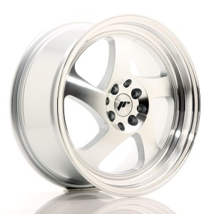 Felga aluminiowa JR Wheels JR15 17x8 ET35 4x100/114 Silver Machined Face