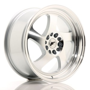Felga aluminiowa JR Wheels JR15 17x8 ET35 5x100/114 Silver Machined Face