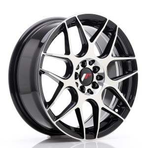 Felga aluminiowa JR Wheels JR18 17x7 ET40 5x100/114 Gloss Black Machined Face