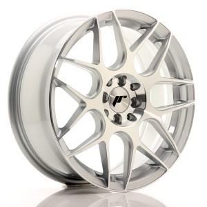 Felga aluminiowa JR Wheels JR18 17x7 ET40 5x100/114 Silver Machined Face
