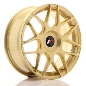 Felga aluminiowa JR Wheels JR18 17x7 ET20-40 BLANK Gold