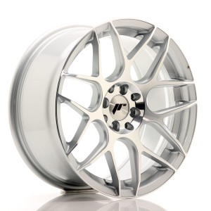 Felga aluminiowa JR Wheels JR18 17x8 ET35 4x100/114 Silver Machined Face