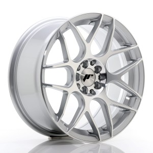 Felga aluminiowa JR Wheels JR18 17x8 ET35 5x100/114 Silver Machined Face