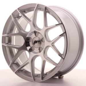 Felga aluminiowa JR Wheels JR18 17x8 ET35 5H BLANK Silver Machined Face