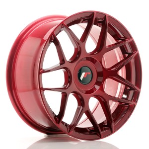 Felga aluminiowa JR Wheels JR18 17x8 ET25-35 BLANK Platinum Red