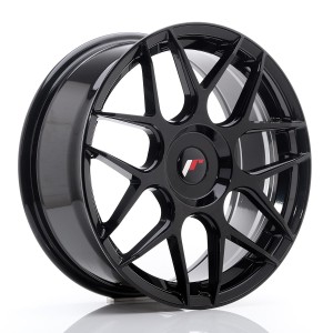 Felga aluminiowa JR Wheels JR18 18x7,5 ET25-40 BLANK Glossy Black