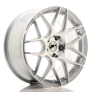 Felga aluminiowa JR Wheels JR18 19x8,5 ET35 5x120 Silver Machined Face