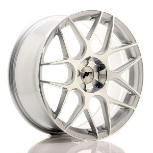 Felga aluminiowa JR Wheels JR18 19x8,5 ET35-42 5H BLANK Silver Machined Face