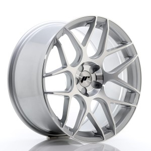 Felga aluminiowa JR Wheels JR18 19x9,5 ET20-35 5H BLANK Silver Machined Face